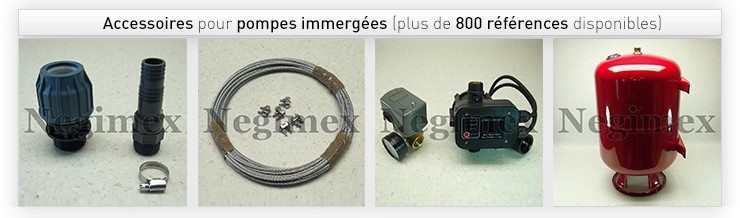 Accessoires pour pompes immergées Accessoires pour pompes immergées