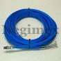 Cable électrique plat bleu ACS avec connecteur Stelanox / Franklin